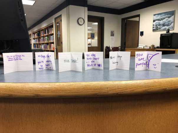 Alma Login submission - Notes of Encouragement, Himmelfarb Health Sciences Library