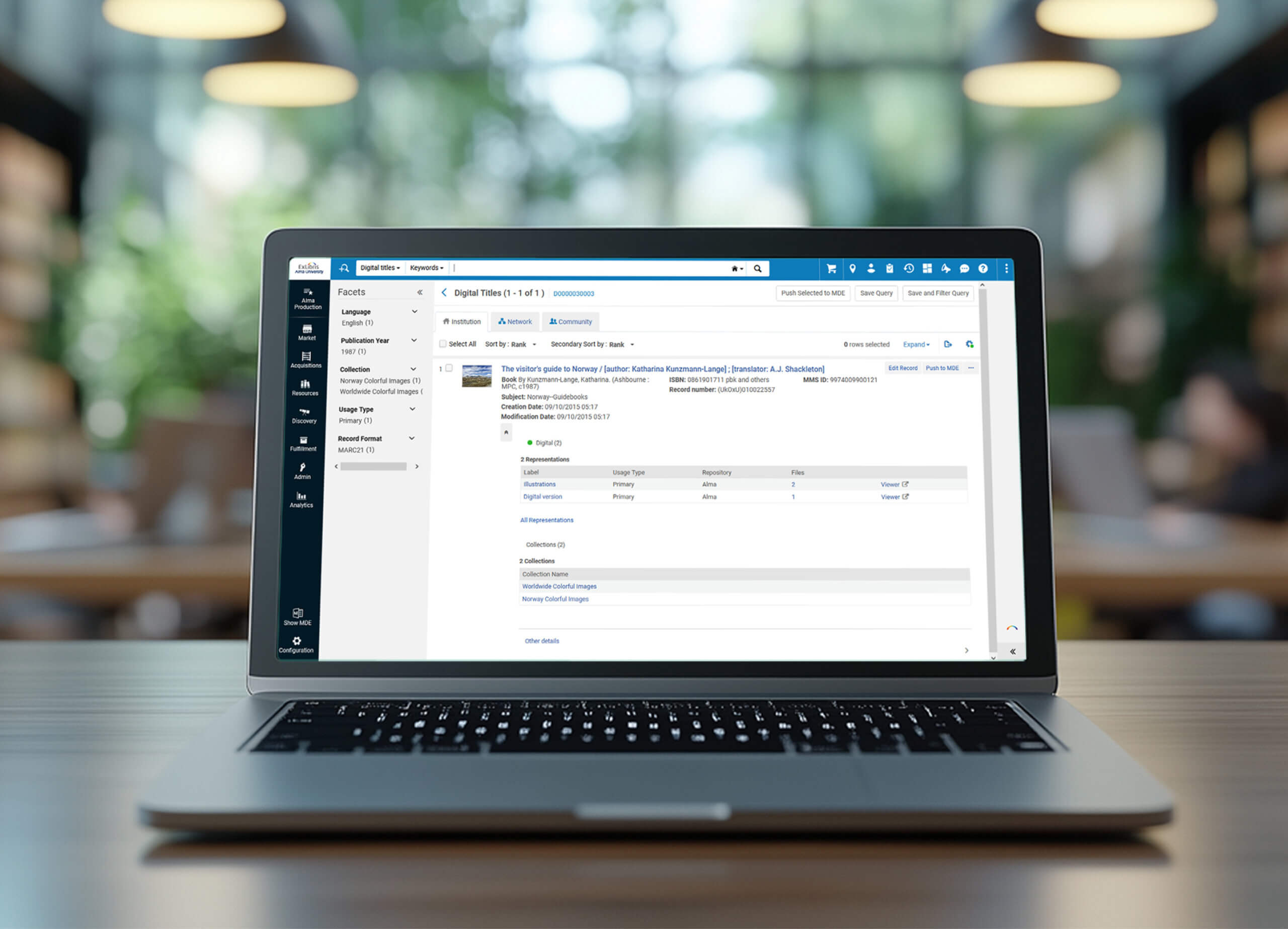 Electronic resource management