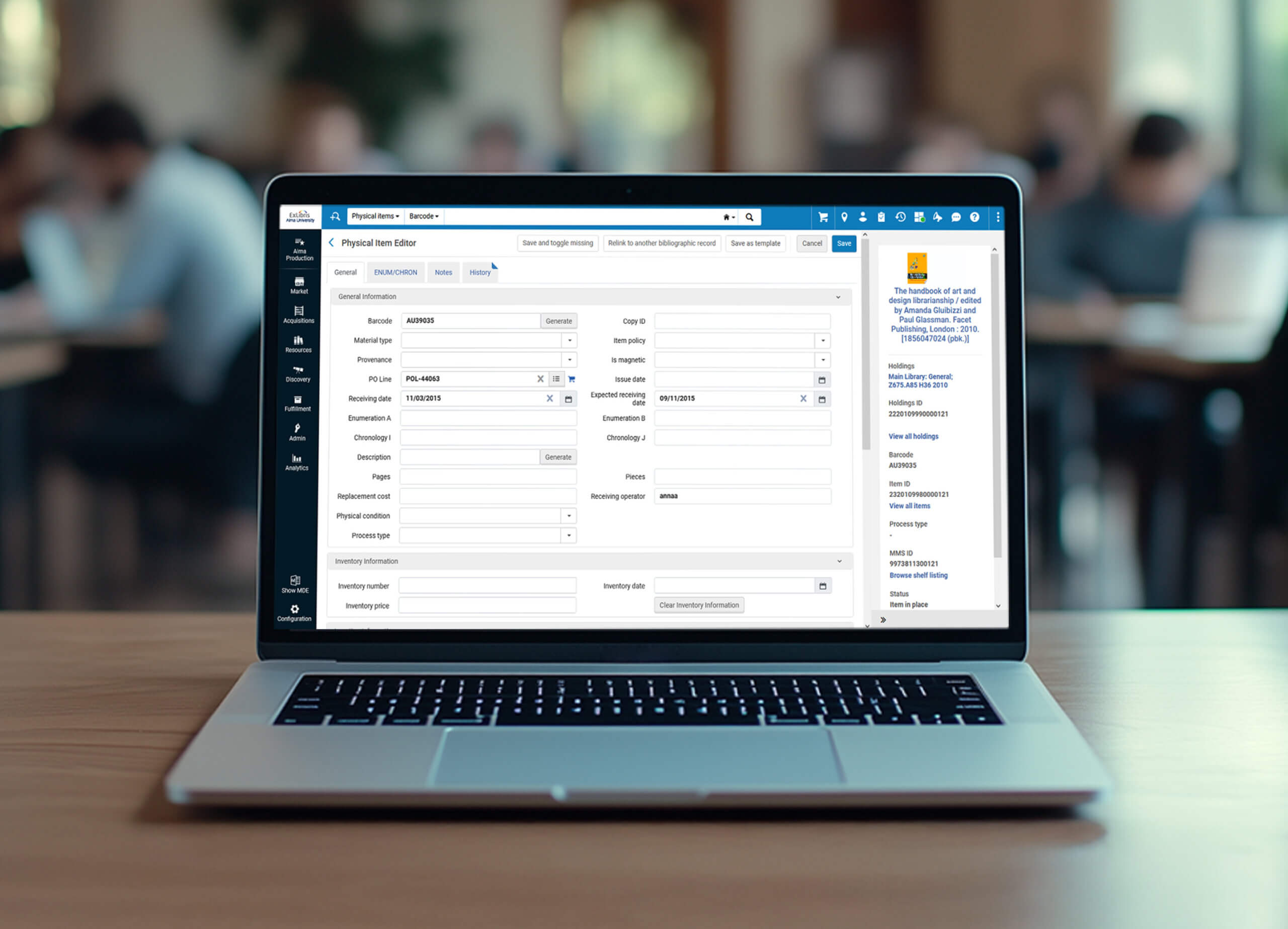 Electronic resource management
