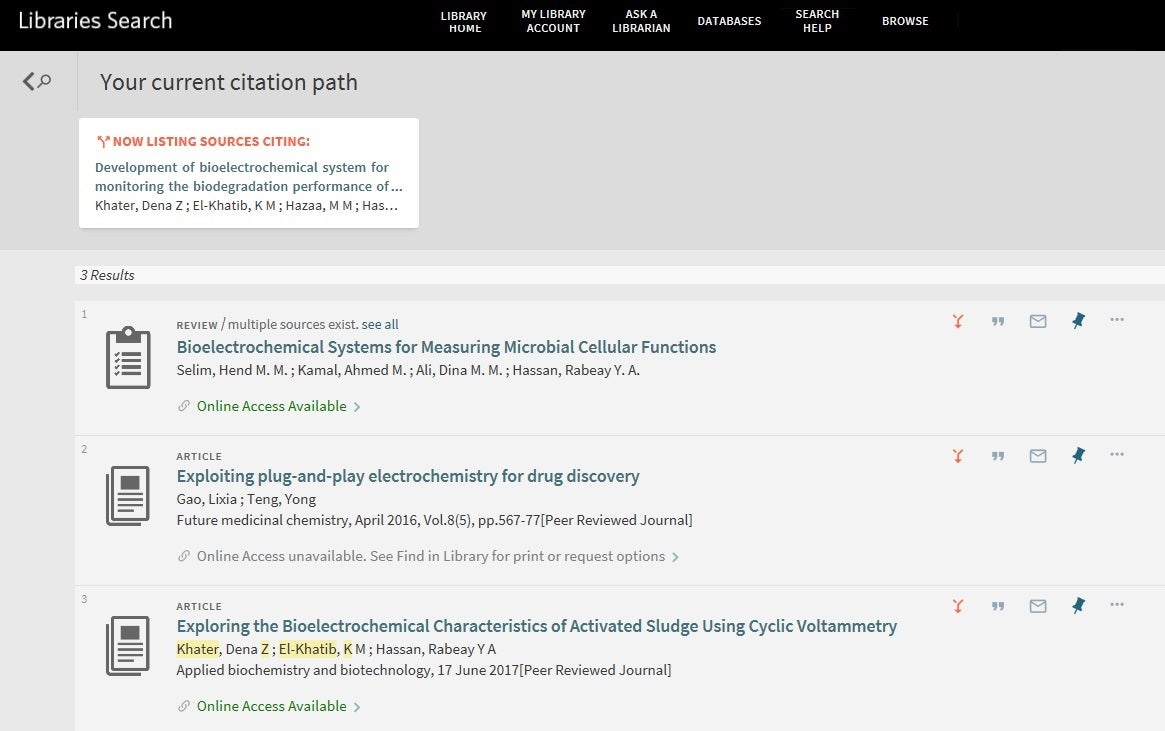 library exploration services