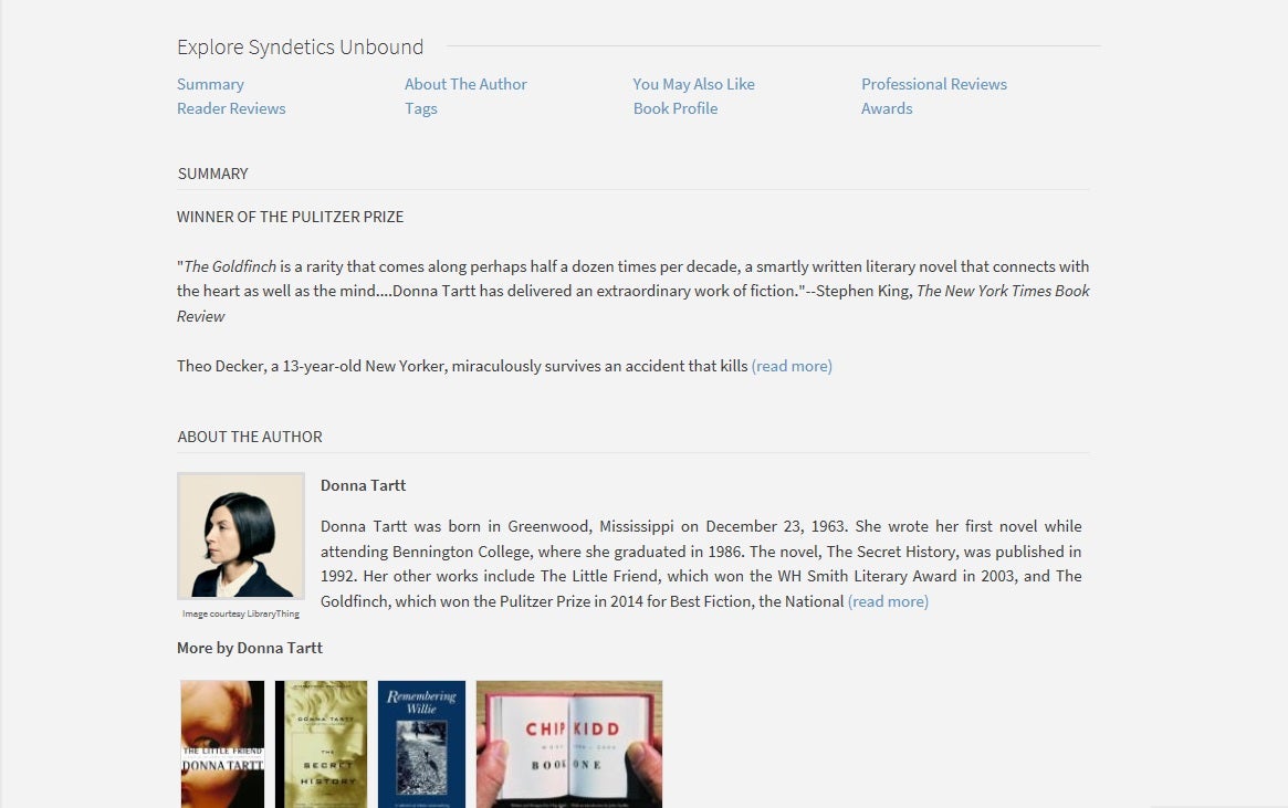 library exploration services