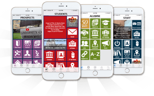 One campus app - multiple profiles