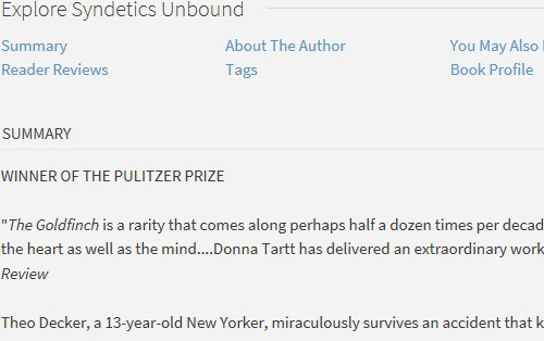 library exploration services